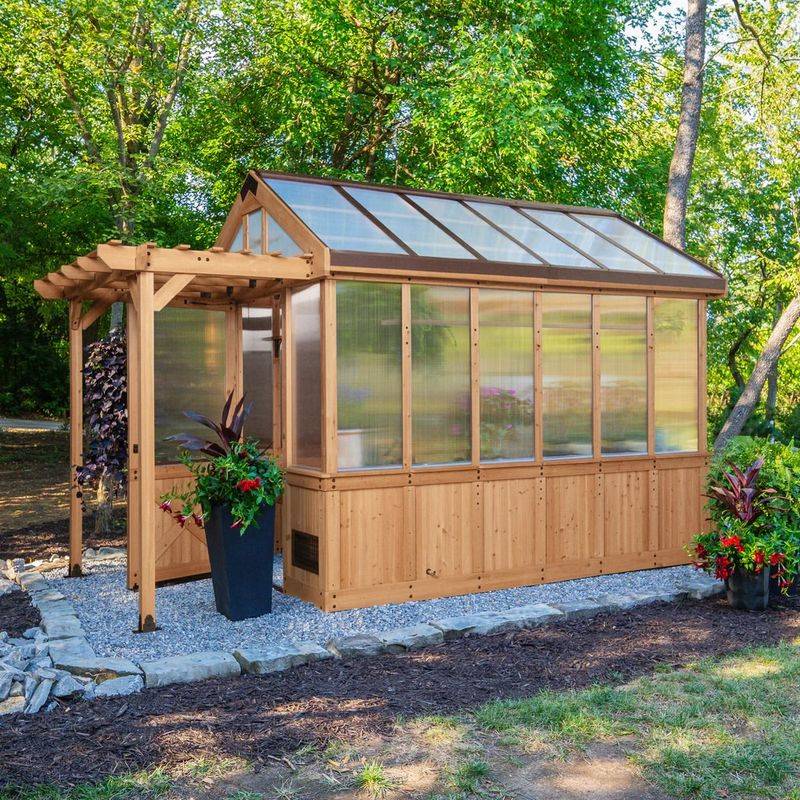 Bamboo Frame Greenhouse