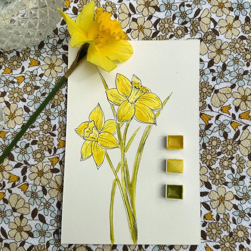 Daffodils and Art