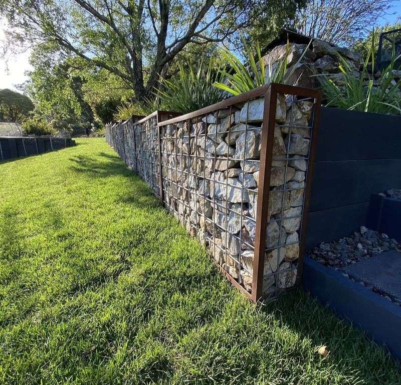 Gabion Fence