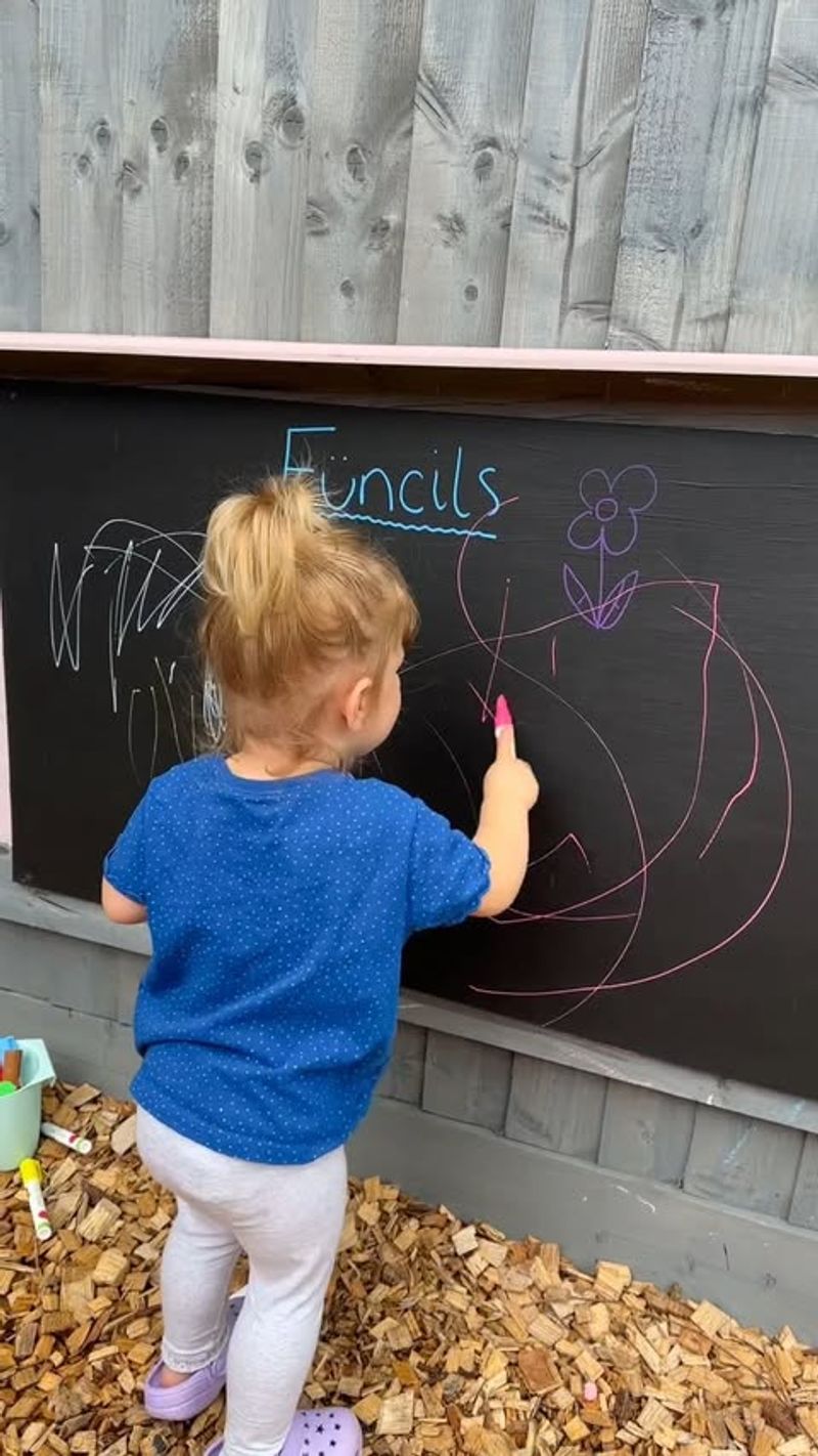 Outdoor Chalkboard