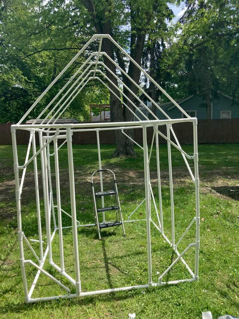 PVC Pipe Greenhouse