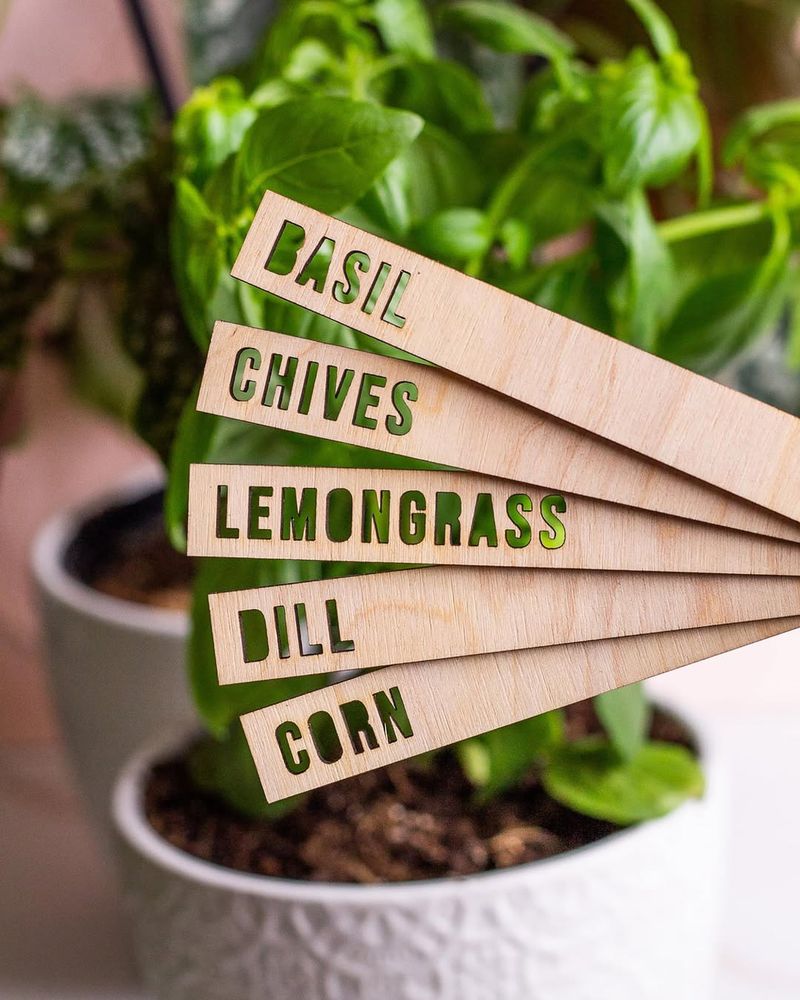 Plant Labels with Personality