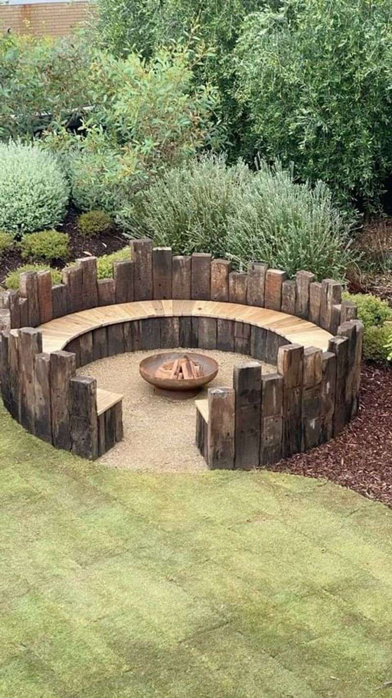 Rustic Fire Pit