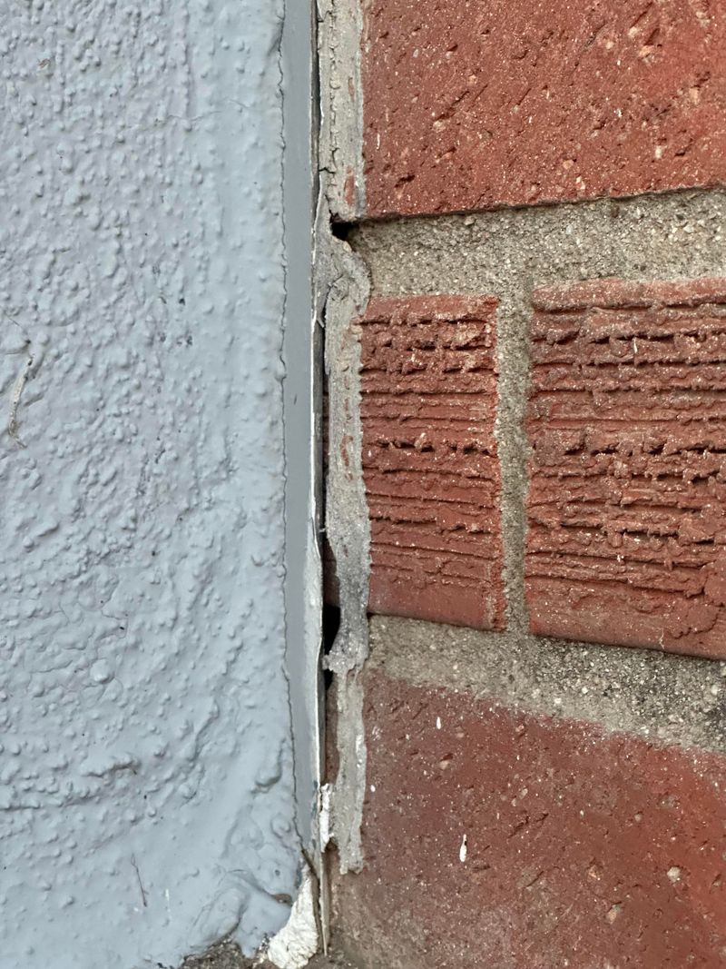 Seal Gaps with Caulk