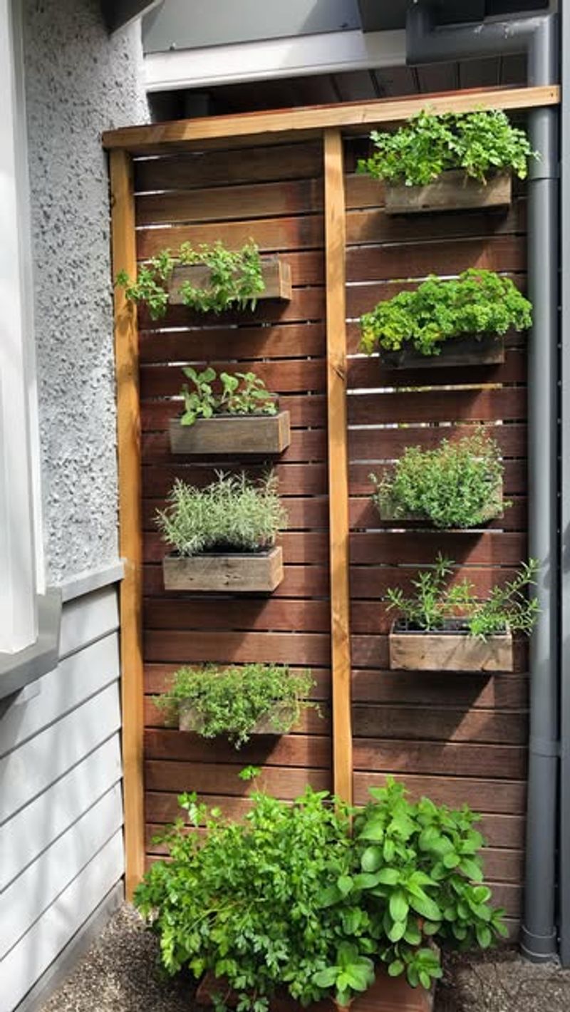 Vertical Herb Garden