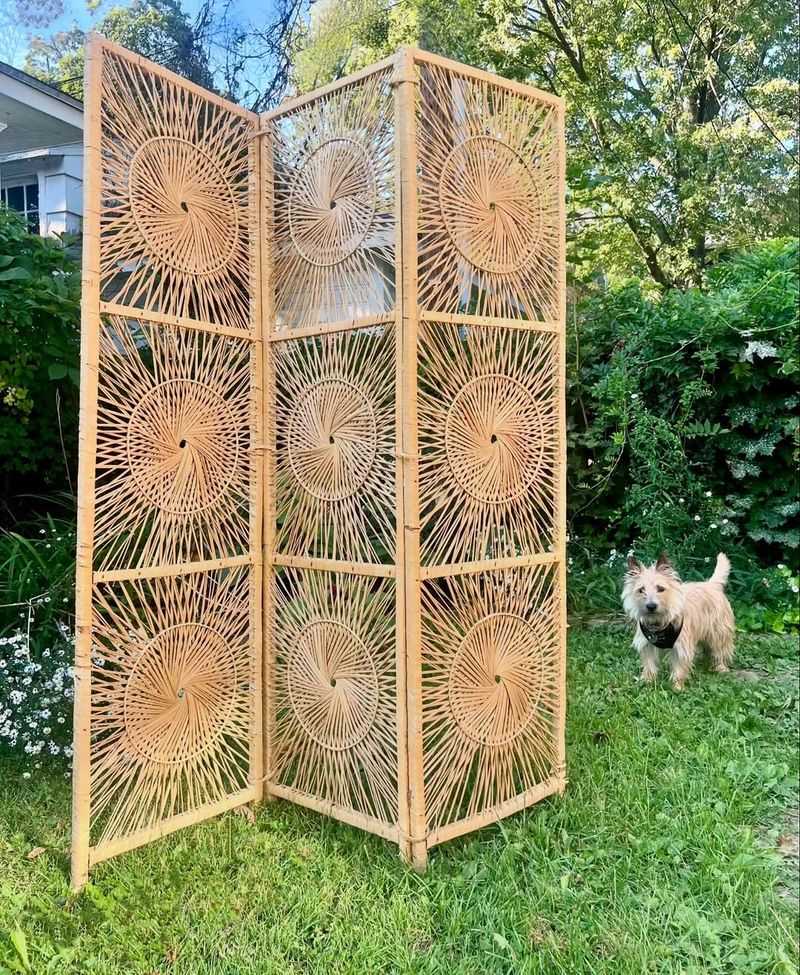 Wicker Privacy Screens