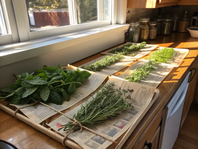 Herb Drying Racks