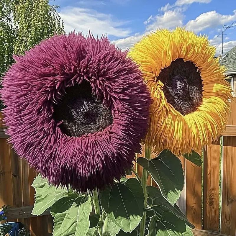 Double Sunflowers