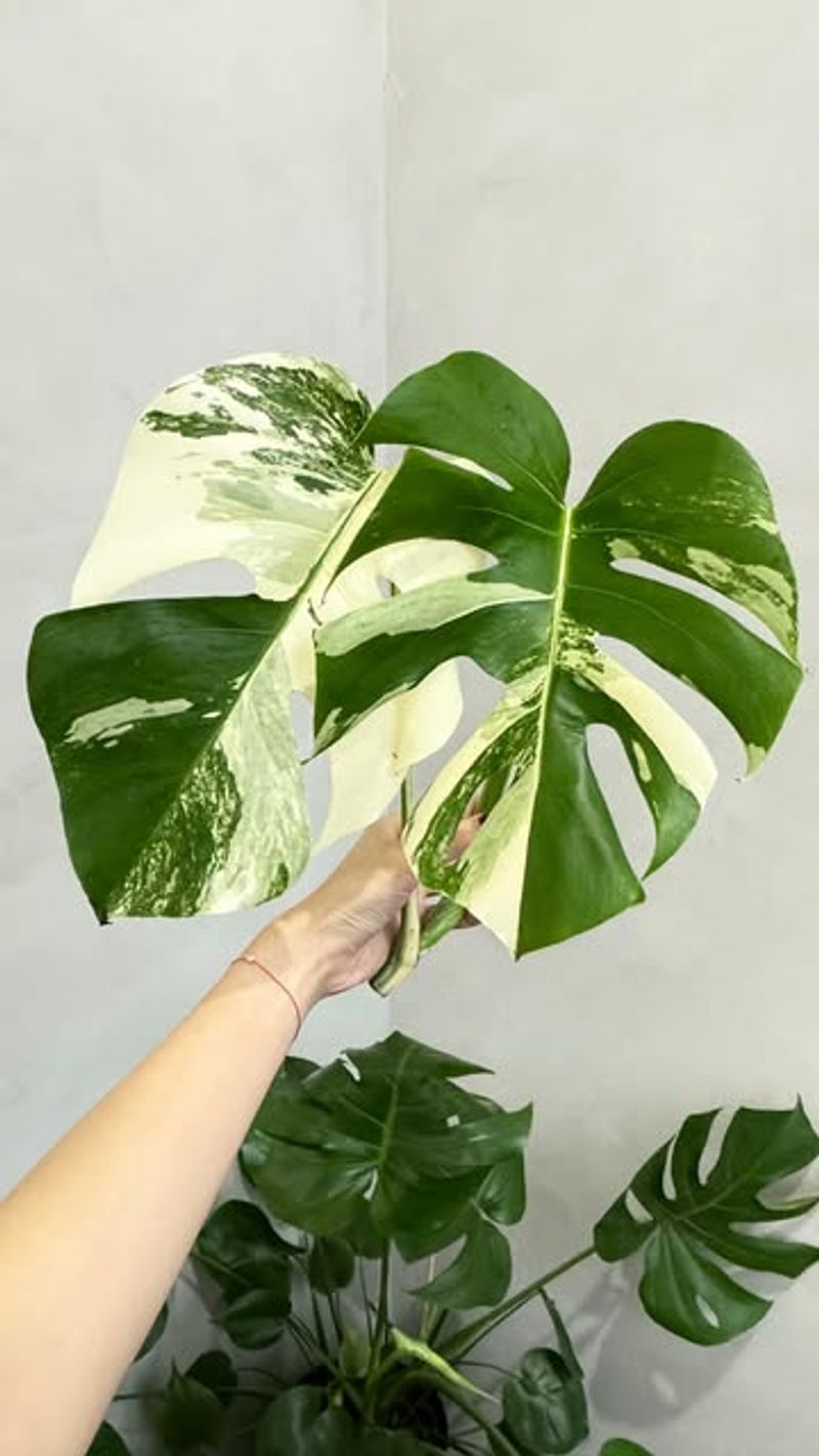 Monstera Albo Borsigiana